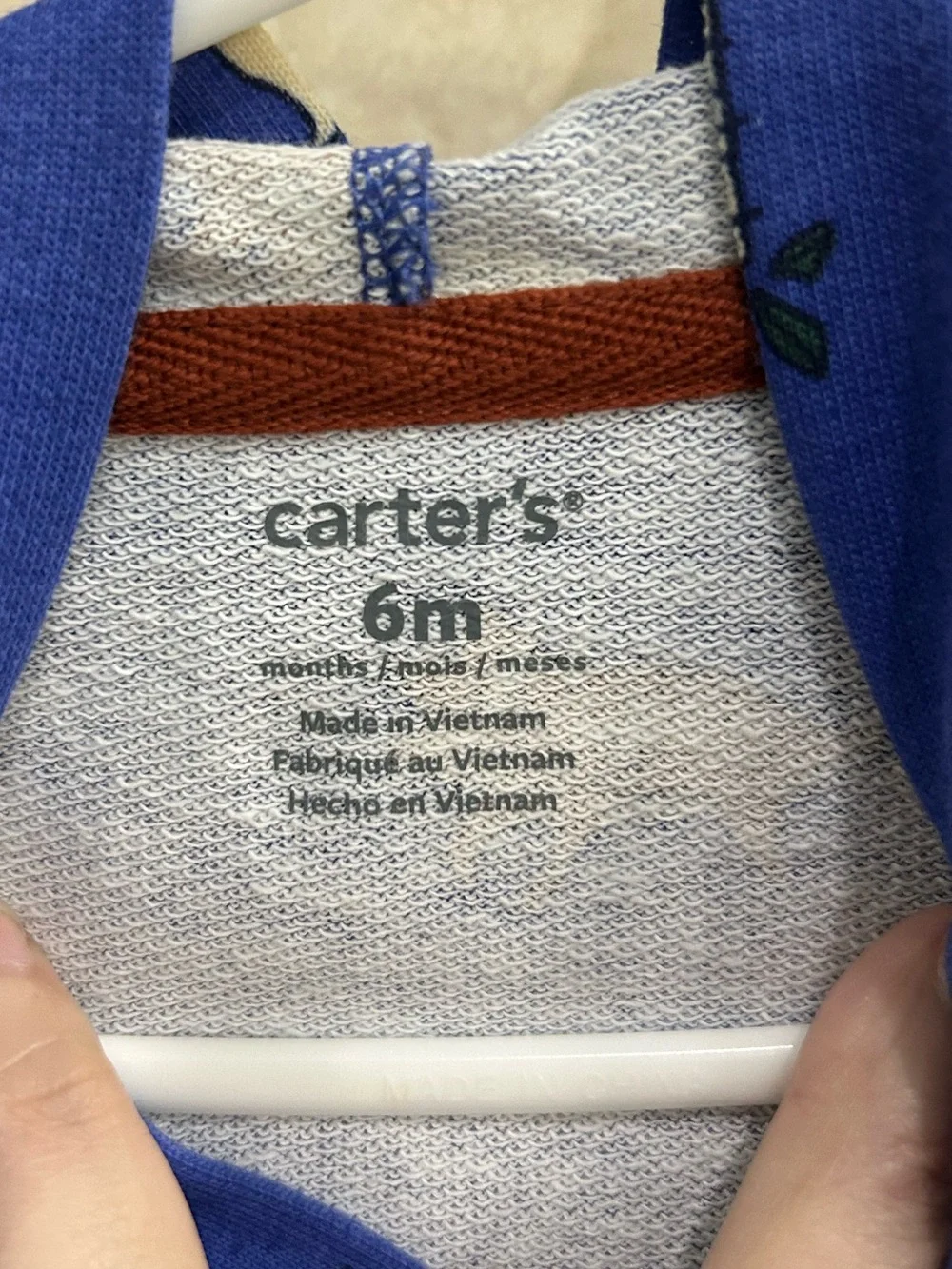Carter’s Dinosaur hooded Romper